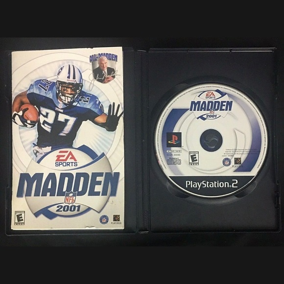 Madden 2001 Sony Playstation 2 PS2 Video Game NFL Football CIB TESTED COMPLETE - Picture 5 of 12